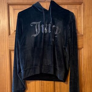 Juicy Couture Midnight Velour Hoodie